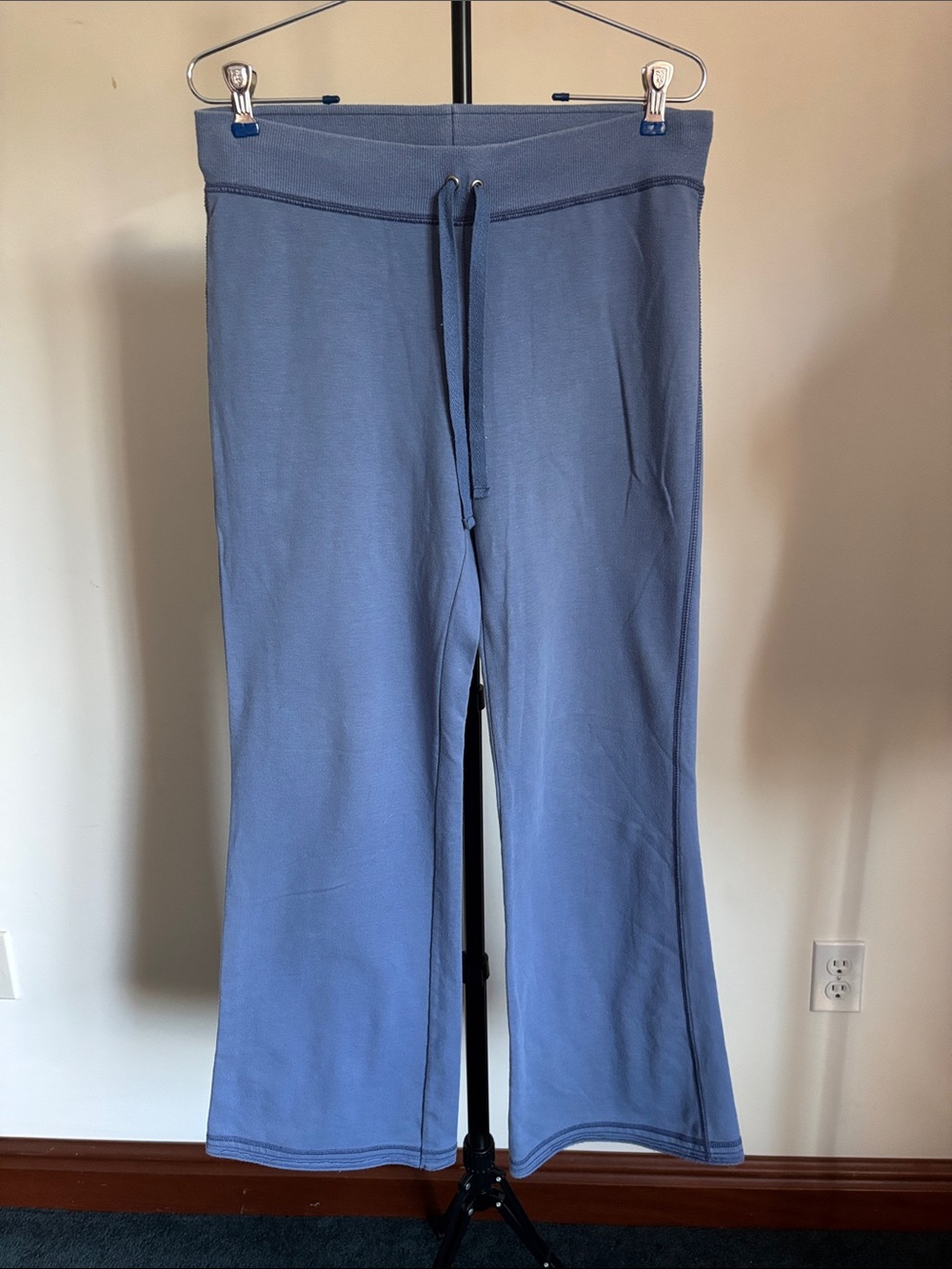 Motherhood Maternity Slate Blue Drawstring Maternity Track Pants